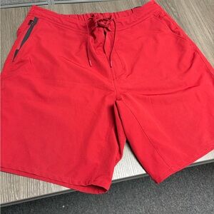 Foundation Short in Viking Red